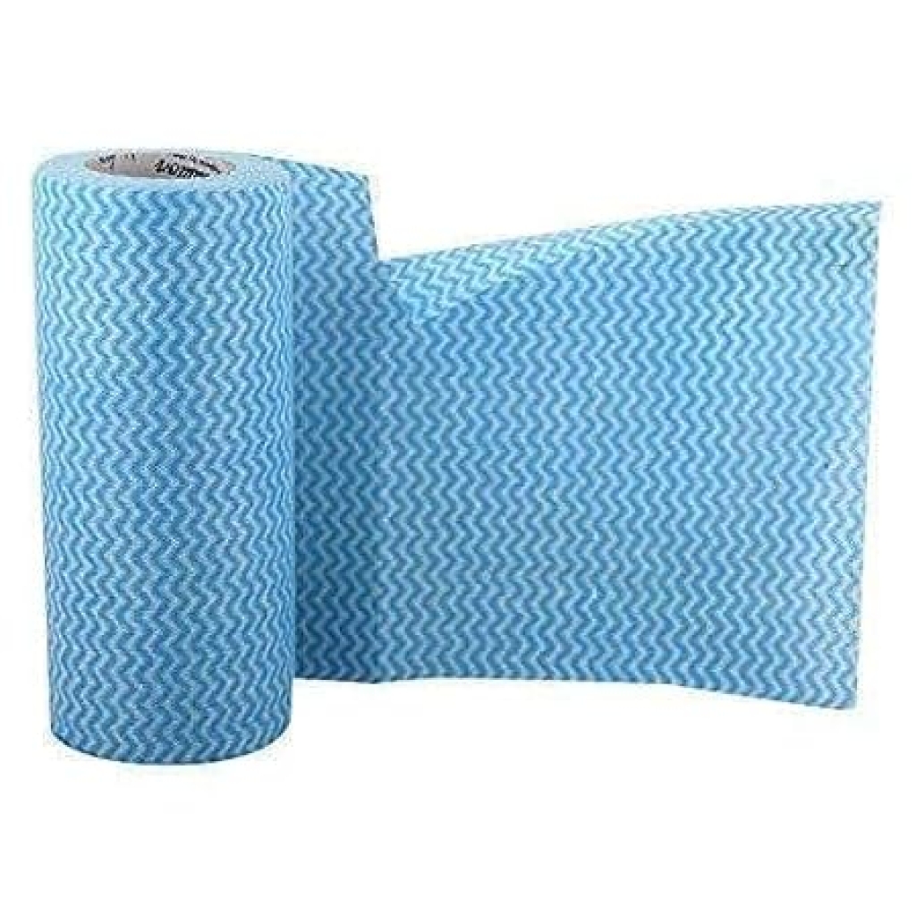 Multi-Use Washable Kitchen Tissue Rolls | 230mm x 210mm | For Kitchen, Floor & Wall Cleaning | 70 Pulls/Roll | Buy One Get One Free - Image 2