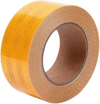 Premium Yellow Reflective Tape for High Visibility || Pack Of 1| 2 inch x 50 Meter