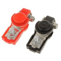 Battery Terminal Clamp Clip Connectors for Diesel Vehicles | Adjustable Positive Negative Terminals - 2 Pieces