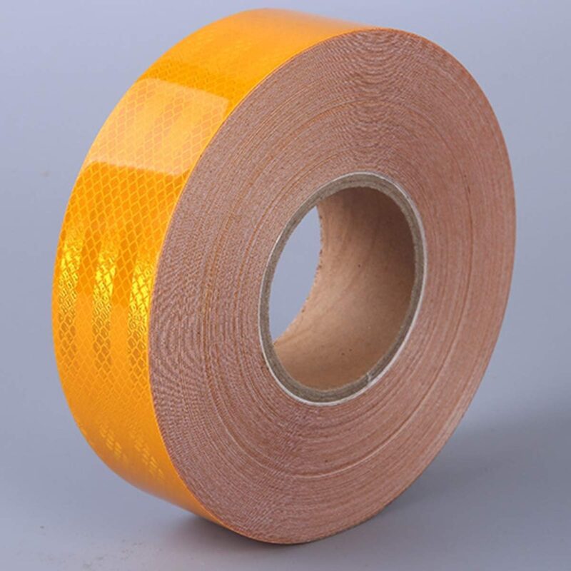 Premium Yellow Reflective Tape for High Visibility || Pack Of 1| 2 inch x 50 Meter - Image 3