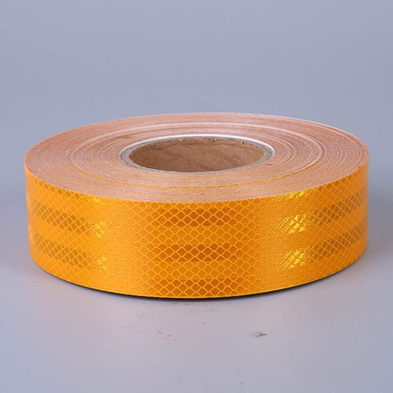 Premium Yellow Reflective Tape for High Visibility || Pack Of 1| 2 inch x 50 Meter - Image 4
