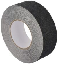 Anti-Skid Self-Adhesive Tape | Waterproof Safety Solution for Stairs, Ramps, and Slippery Floors| Black (6 Meters)