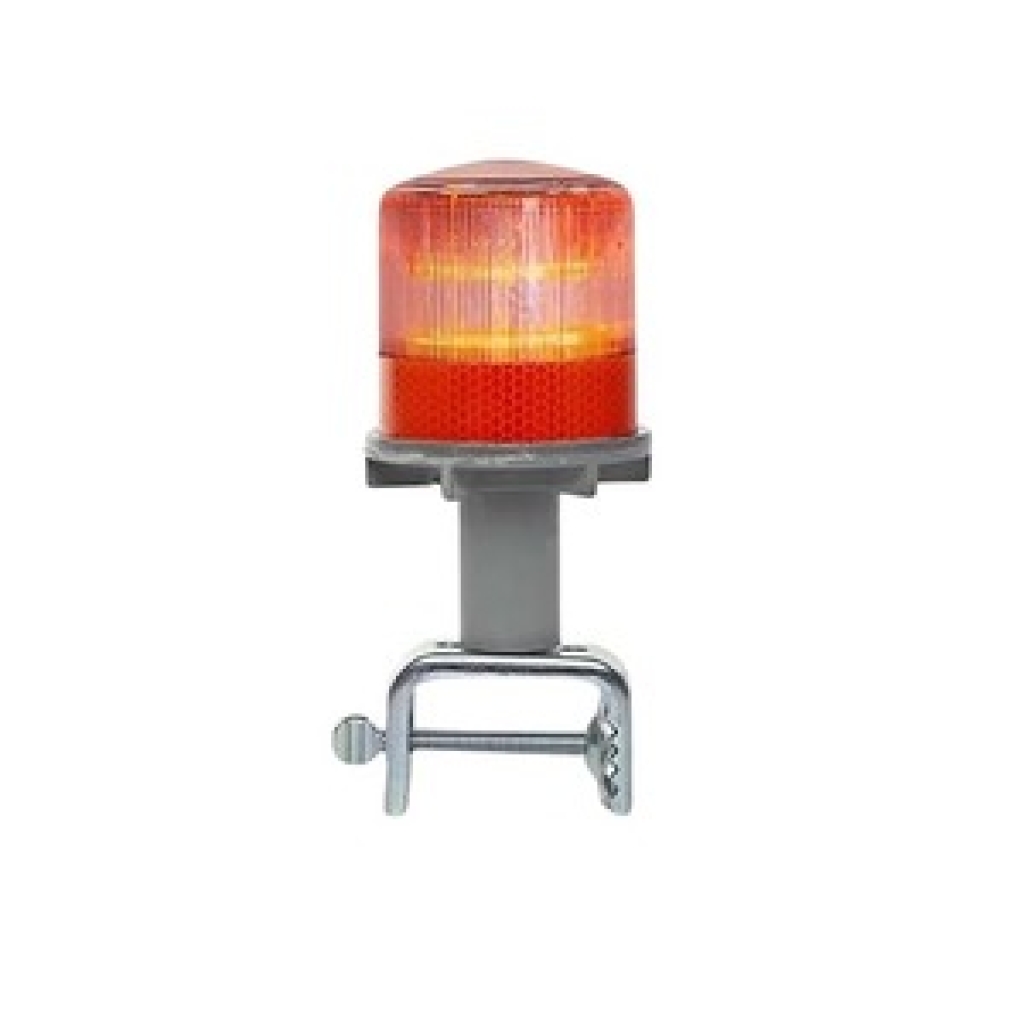 Solar Blinker Light | Aluminium Casting with ABS Clamp