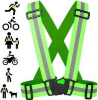 High Visibility Protective Safety Reflective Vest Belt Jacket