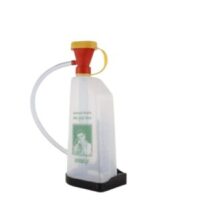 Refillable Eye Wash Station | PVC Emergency Bottle for Quick Rinse | Wall-Mountable & Reusable | Personal Safety Equipment