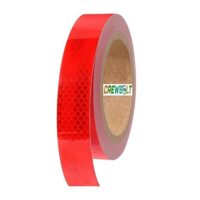 Reflective Tape 1 Inch Reflective Warning Tape Red