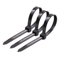 Heavy Duty Multipurpose Black Nylon Self-Locking Cable Ties 6" (150 x 7.60 mm) For Home, Garden, Industrial Needs- Pack of 100