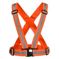 High Visibility Protective Safety Reflective Vest Belt Jacket Night Cycling 2 inch