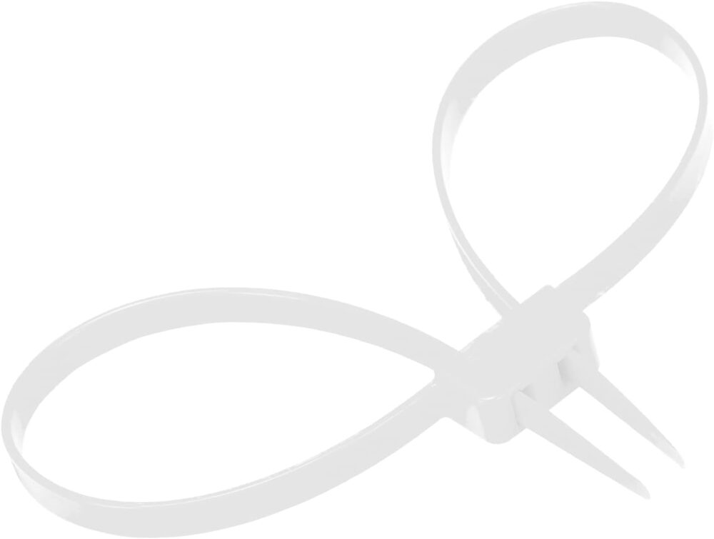 Cable Zip Ties UV Resistant Tensile Strength White| 10 Pcs
