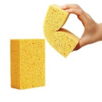 Extra Thick Cellulose Kitchen Sponges | Heavy-Duty Cleaning Sponges for Dishes & Cookware | 2" Thick, Large