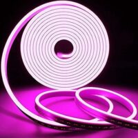 Pink Led Strip with 12V Adaptor - Neon Strip Light for Customized Signs Names |Neon Lights for Wall Decoration |for Home,Diwali Decorations