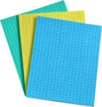 Cellulose Cleaning Resuable Sponge for Kitchen Home 20 x 18 x 0.5 cm