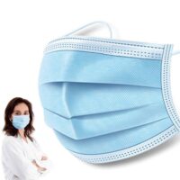 Disposable Surgical Face Mask | Breathable Non-Woven Safety Mask with Ear Loops