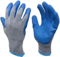 Safety Gloves for Men Industrial | Nitrile Gloves| Blue