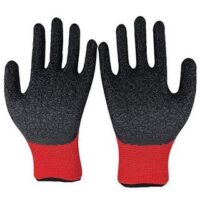 Safety Gloves for Men Industrial | Nitrile Gloves| Red