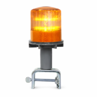 Solar Blinker Light | Aluminium Body with ABS Clamp| Yellow