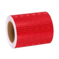 3 Inches 48 Meters Red Outdoor Waterproof Reflective Warning Tape
