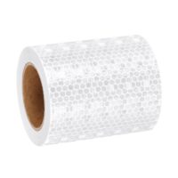 3 Inches 48 Meters White Outdoor Waterproof Reflective Warning Tape