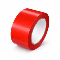 Floor Marking Tape Outdoor Waterproof || Red ||2 Inch X 25 Meter